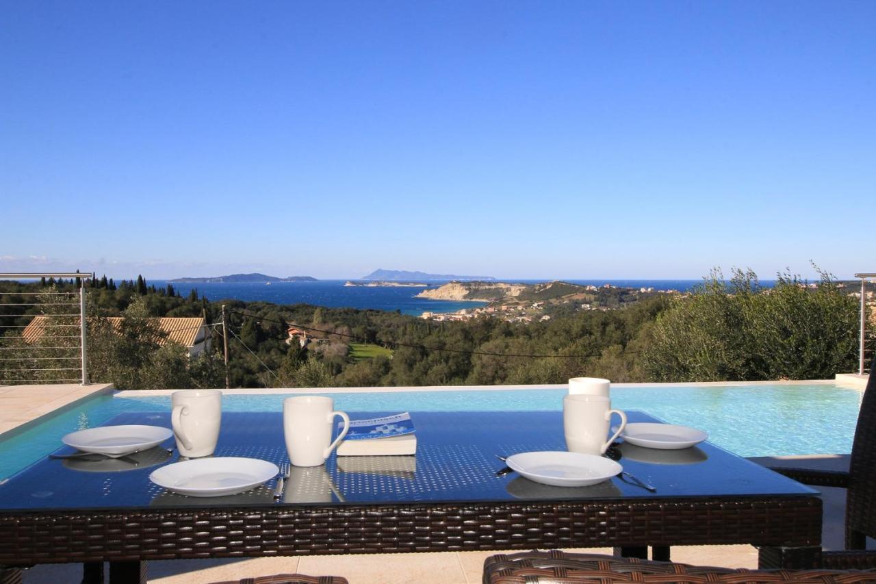 Sunset Sea View Villa 6 Arillas  Eksteriør billede